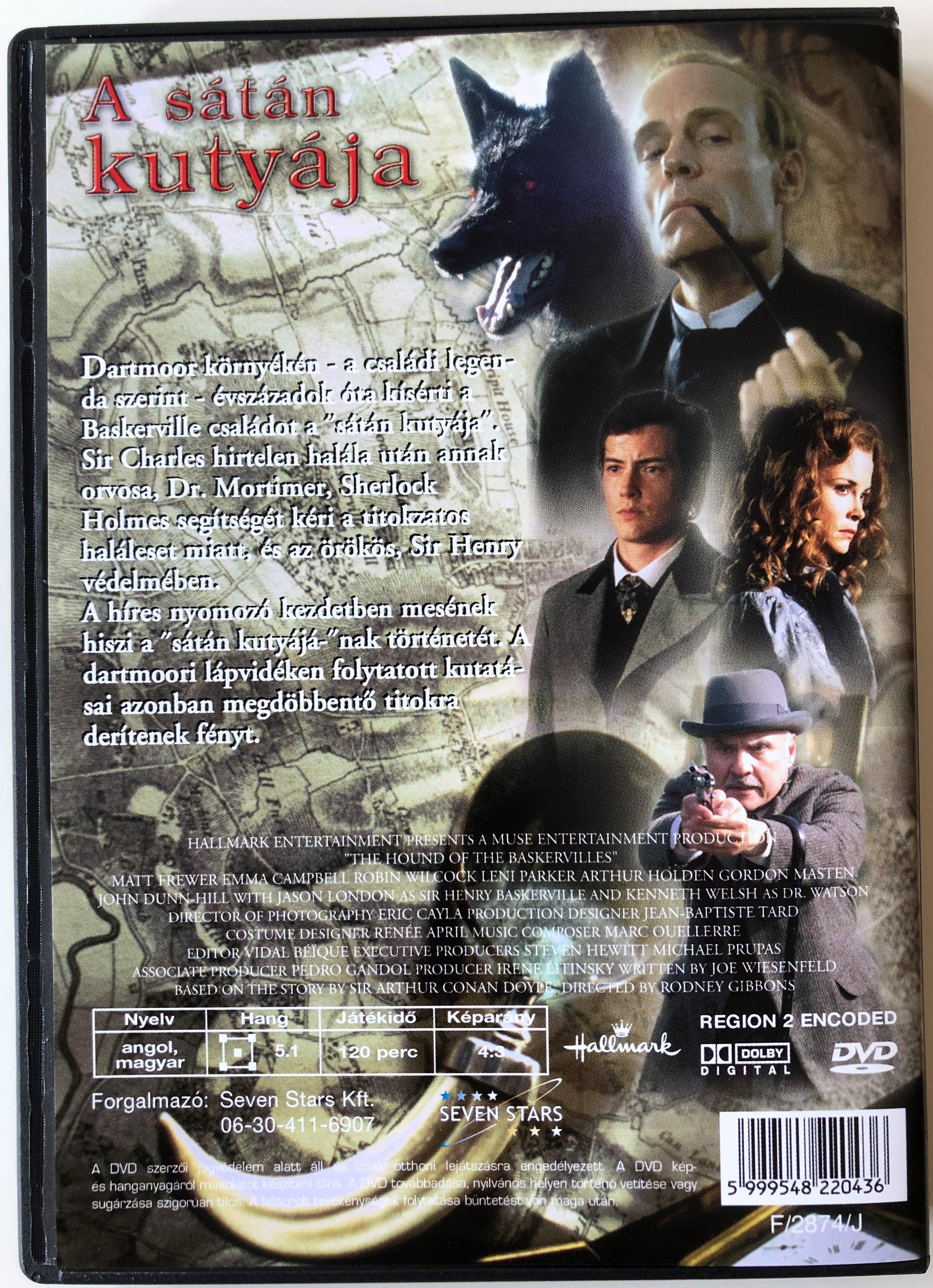 The Hound of Baskervilles - Sherlock Holmes DVD 1988 Sherlock Holmes 1